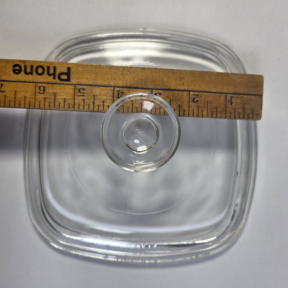 Pyrex A-7-C Clear Glass Replacement LID ONLY 42 A-7-C Corning - Picture 6 of 7